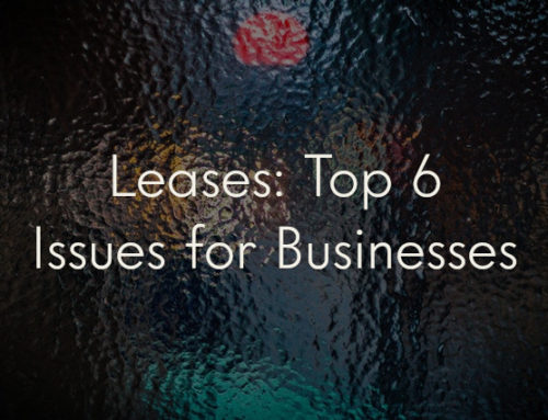 Commercial Leases: Top 6 Issues for Businesses